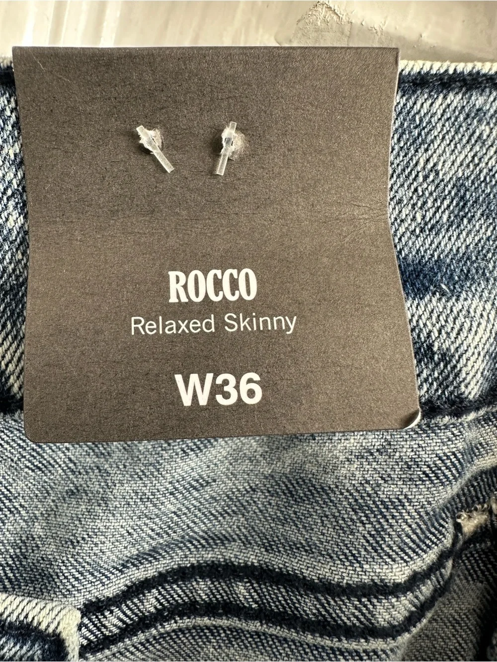 True Religion Men's Size 36 Dark Wash Rips Rocco Renegade Skinny Shorts MSRP 124